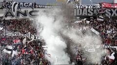 El masivo Arengazo de los hinchas de Colo Colo