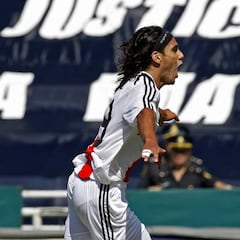 Falcao, último gol colombiano en Boca-River en el Monumental