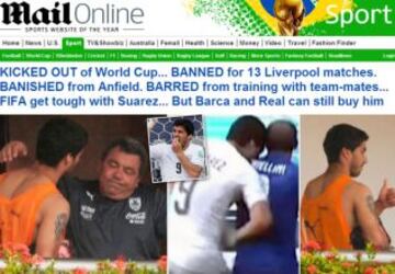 Portadas de la prensa extranjera