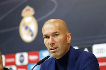 El 31  de mayo de 2018 el entrenador francés dio una rueda de prensa en al que anunció que no seguiría en el banquillo del Real Madrid.
