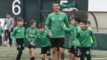 Luiz Felipe, durante la jornada de convivencia navideña.