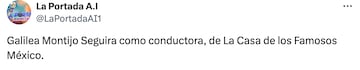 ¿Quién será la conductora de la segunda temporada de La Casa de los Famosos México?