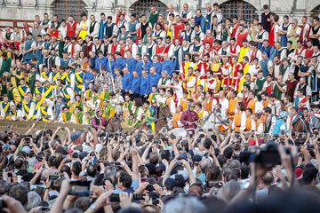 La Toscana luce medieval en 2017 con el Palio de Siena