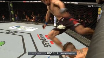 Bienvenidos al golpe más inverosímil jamás visto en la UFC