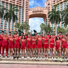 Los relevos de España pelean los Juegos Olímpicos en Bahamas