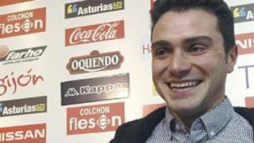 Colunga en la presentación de hoy.