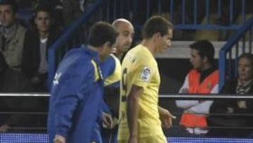 <b>KO. </b>El argentino est¨¢ descartado para el choque frente al Zaragoza.
