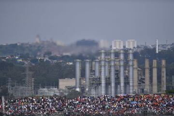 Gran ambiente en el Autódromo José Carlos Pace de Sao Paulo. 