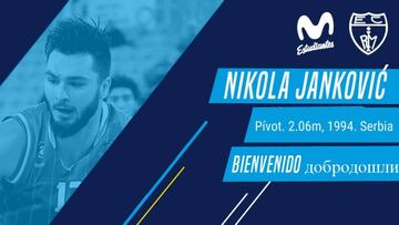 El Estudiantes ficha al p¨ªvot serbio Nikola Jankovic