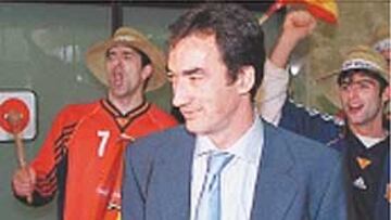 Javier Lozano, seleccionador.