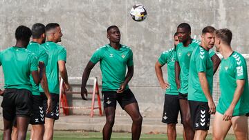 Luiz Henrique, en un entrenamiento.