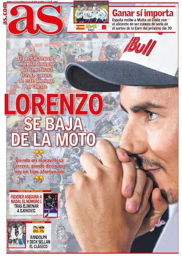 Las portadas de AS de noviembre