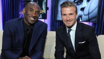 David Beckham y Kobe Bryant vía Instagram (@davidbeckham)