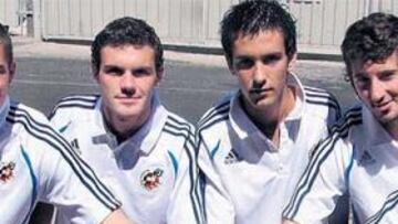 Javi García, Mata, Alberto Bueno, Granero y Adán.