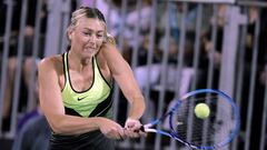 Maria Sharapova, de vuelta a las pistas de tenis tras su sanción
