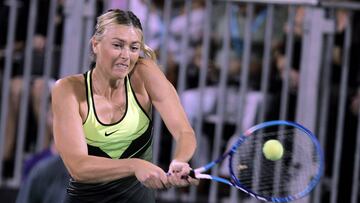 Maria Sharapova, de vuelta a las pistas de tenis tras su sanción