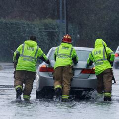 Amenaza climática severa en California: Zonas afectadas por las fuertes lluvias e inundaciones