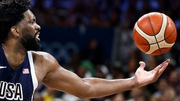 Embiid first touched down on American soil at the age of 16 after being discovered by Luc Mbah a Moute. He’ll be playing his first Olympics with Team USA after rejecting Cameroon.