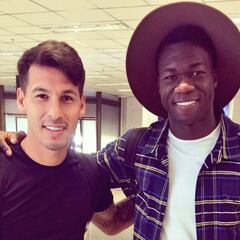 Hernán Pérez 'pica' a Caicedo antes del Paraguay-Ecuador