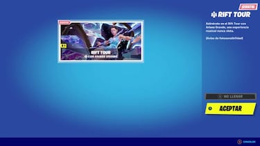 Evento de Ariana Grande en Fortnite; así ha sido el concierto Rift Tour