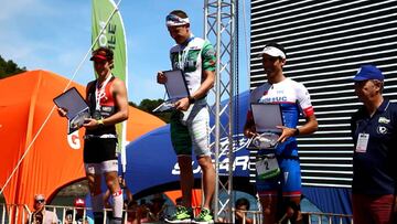 As赤 fue la premiaci車n a los ganadores del Ironman de Puc車n 2018