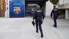 Catalan police launch search of Barcelona Camp Nou offices
