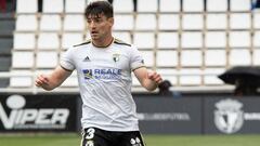 Fran García, en su etapa en el Burgos CF.