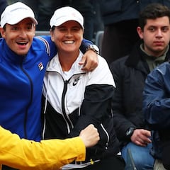 Conchita Martínez: "Nadal y Djokovic llegan un punto por encima a Roland Garros"