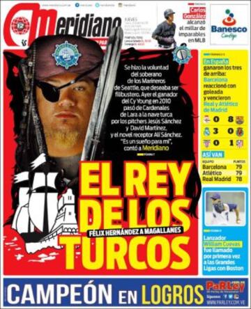 Portadas de la prensa mundial