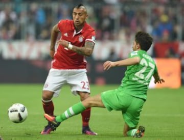 Arturo Vidal fue figura en triunfo de Bayern Munich en Alemania