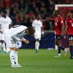 Real Madrid acaba su invicto en Champions League tras caer ante el Lille