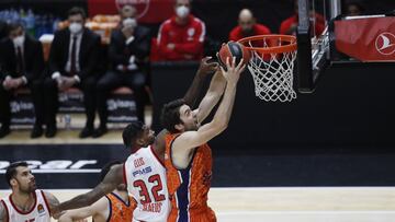 31/03/21 PARTIDO
EUROLIGA EUROLEAGUE JORNADA 32
VALENCIA BASKET
OLYMPIACOS
MIKE TOBEY
ELLIS