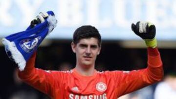 Courtois: "Fue muy especial ganar la Liga con el Atlético"