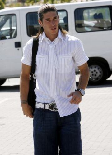 Los cambios de look de Sergio Ramos