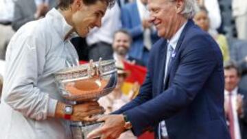 Cinco consecutivos, lo que no pudo conseguir Bjorn Borg