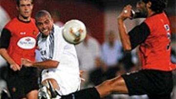<b>NO VIO PUERTA</b>. Ronaldo no tuvo su noche ante el Mallorca. Tuvo varias ocasiones, pero no tuvo fortuna en los instantes finales.