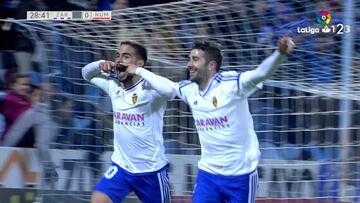 Resumen y goles del Zaragoza-Numancia de la Liga 1|2|3
