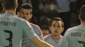 Fabián Orellana ingresó y salvó al Celta.