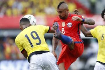 Colombia vs Chile en Barranquilla.