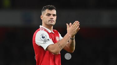 Granit Xhaka, del Arsenal.