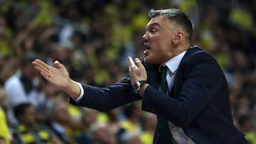 Sarunas Jasikevicius, entrenador del Zalgiris Kaunas.