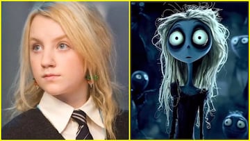 Harry Potter IA Tim Burton imagina dise?os esc¨¢ndalo