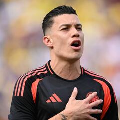 Matheus Uribe sería baja para el inicio de la Copa América