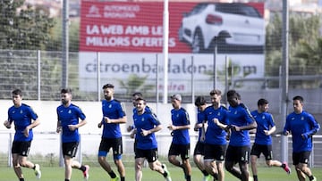 Sesión de entrenamiento.