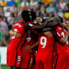 Zalgiris 0 - Sevilla 5: resumen, resultado y goles. Europa League