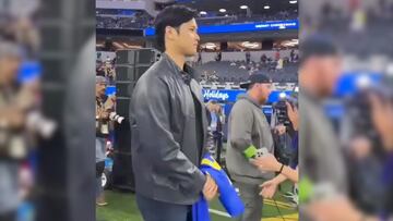 Así fue la visita de Shohei Ohtani por el SoFi Stadium