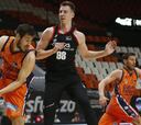 Prepelic lidera la remontada del Valencia ante el Bilbao Basket