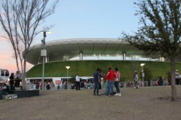 Fans en el Chivas vs América