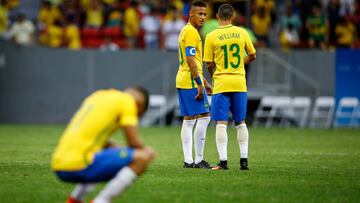 Brasil empató a cero contra Sudáfrica en el primer partido de los Juegos Olímpicos.