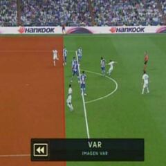 El VAR rectificó a Mateu Lahoz en el gol de Marco Asensio